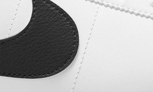 Nike Cortez Sneaker In White/black
