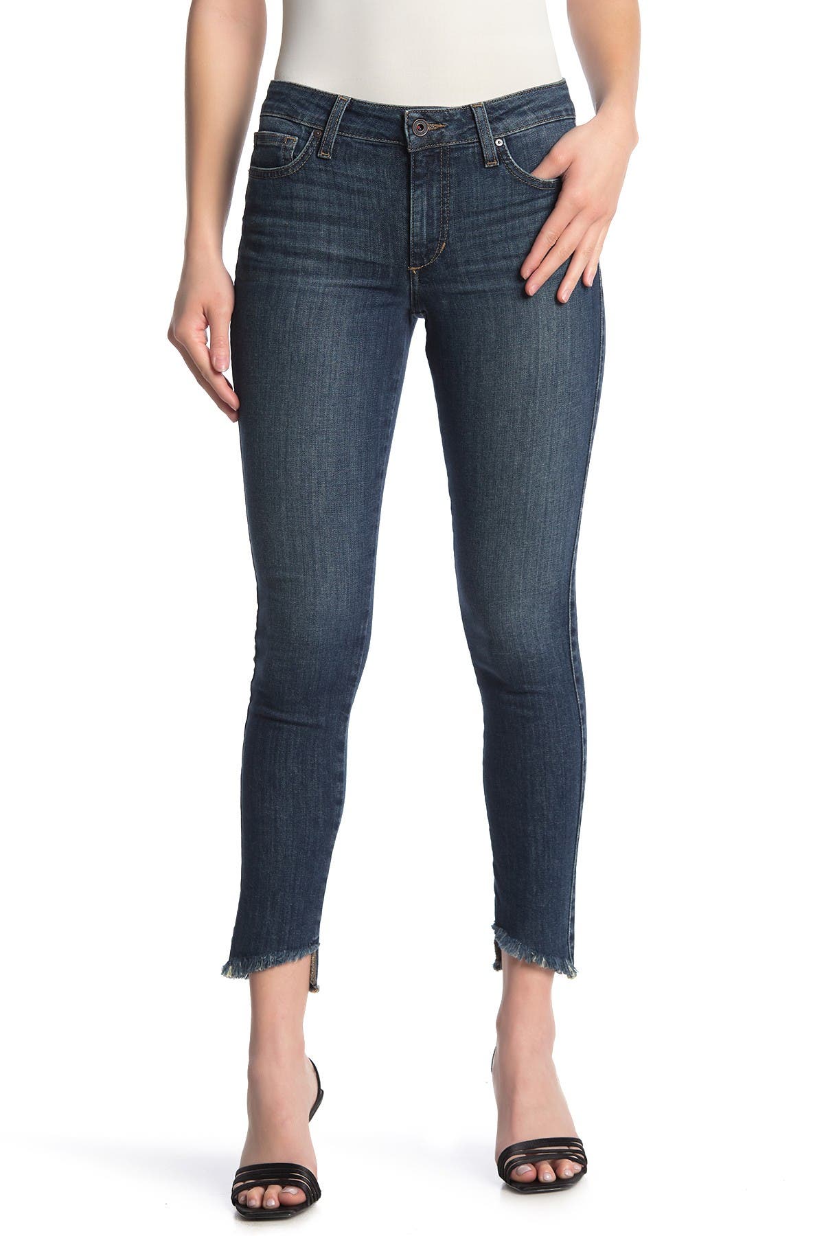 curvy skinny ankle jeans
