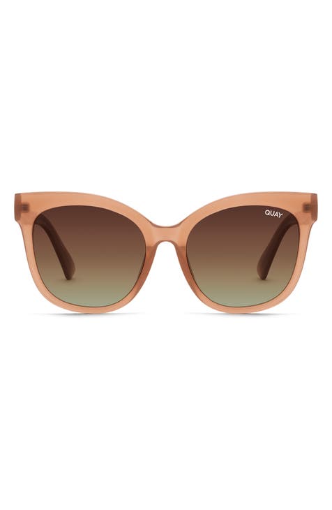Quay Australia Women's Contoured Cat Eye Sunglasses