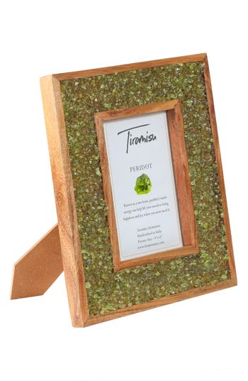 Tiramisu Gemstone Picture Frame In Lime