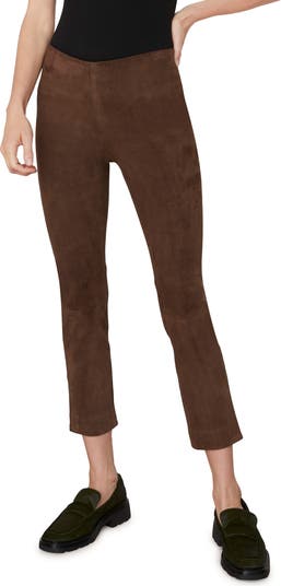 Vince stretch 2025 suede pants