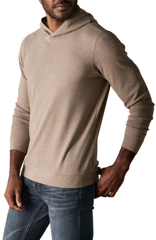 The Normal Brand Puremeso Essential Hoodie In Taupe