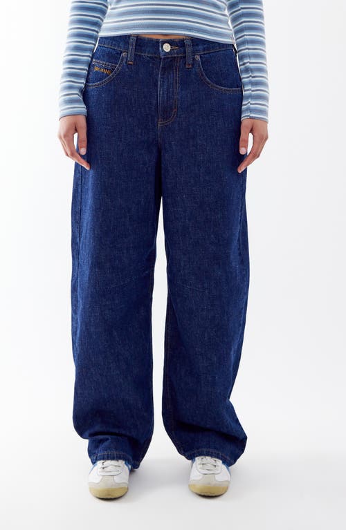 Shop Bdg Urban Outfitters Logan Wide Leg Jeans In Rinse Denim