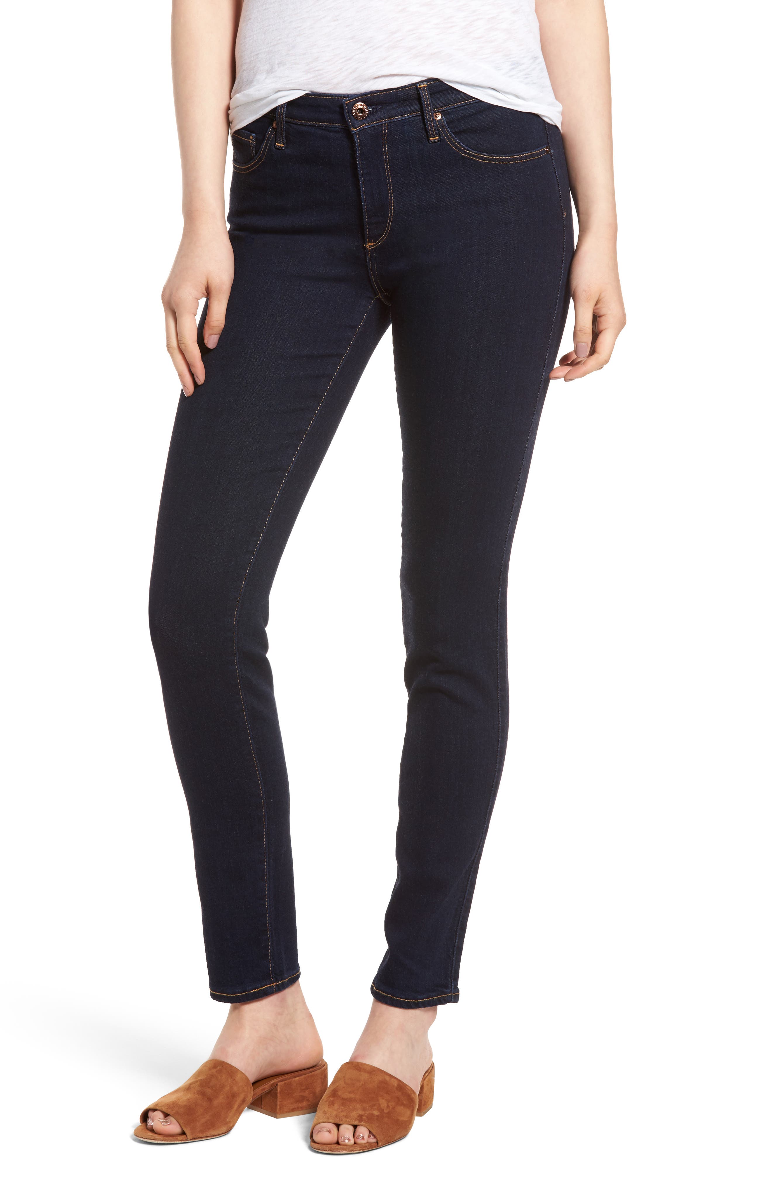 ag mid rise jeans