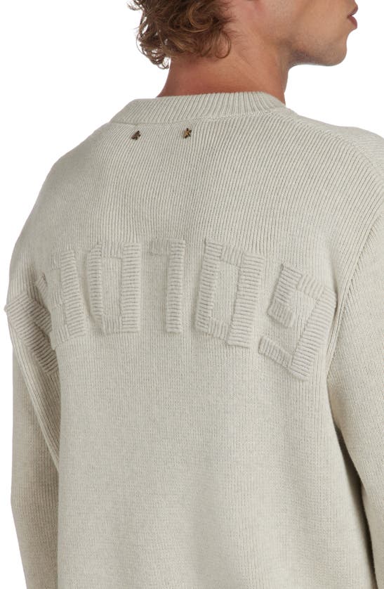 Golden Goose Men's Journey Raglan Henley Shirt In Heritage White