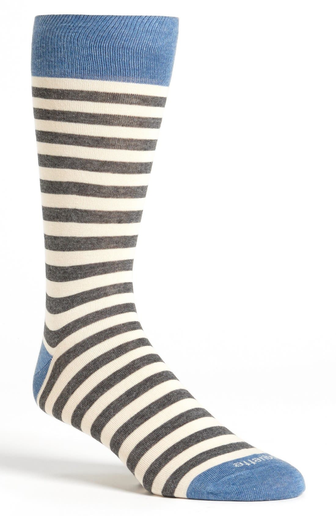 Etiquette Clothiers Stripe Socks Nordstrom