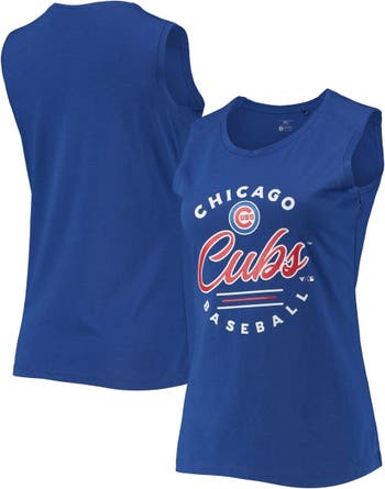 Stitches Men's Royal Chicago Cubs Button-Down Raglan Fashion Jersey - Macy's