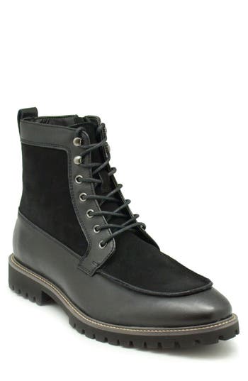 La Milano Hearth Ii Combat Boot In Black