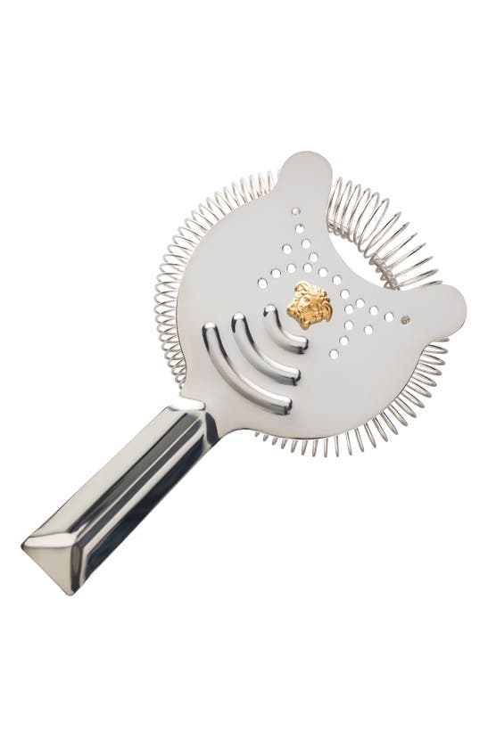 Click to view more detailed imagery on our partner's website Versace Bar Cocktail Strainer In Silver