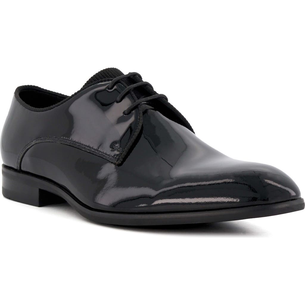 Dune London Stewart Derby In Black