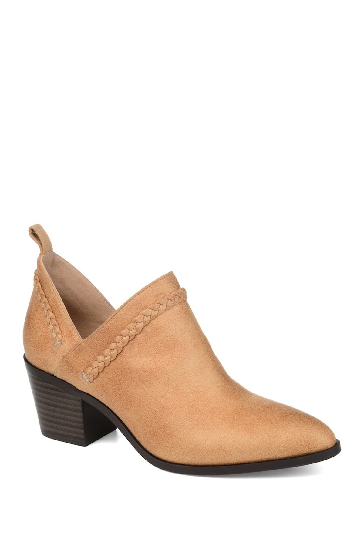 journee collection strap bootie