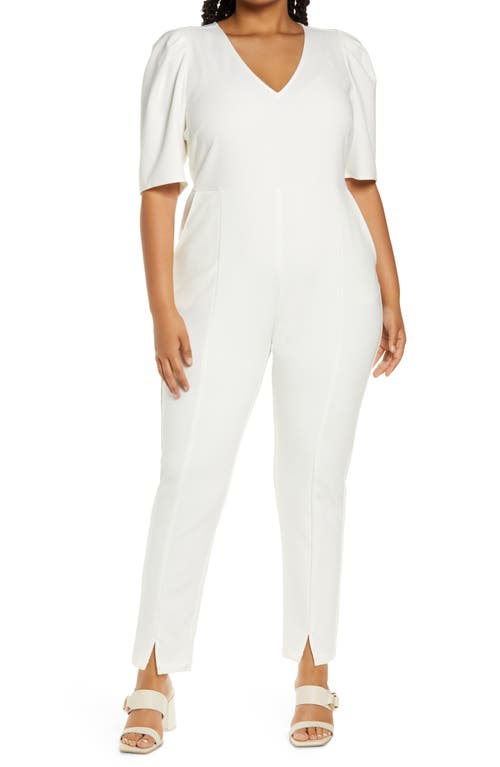 Chelsea28 faux hot sale wrap jumpsuit