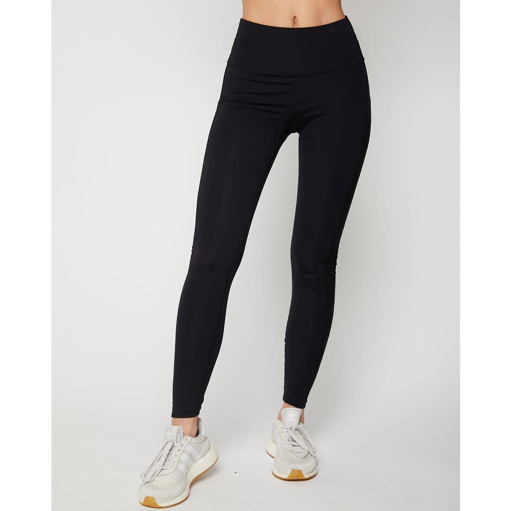 Rebody Active Incline Silkiflex High Waist Leggings 26" In Midnight Black