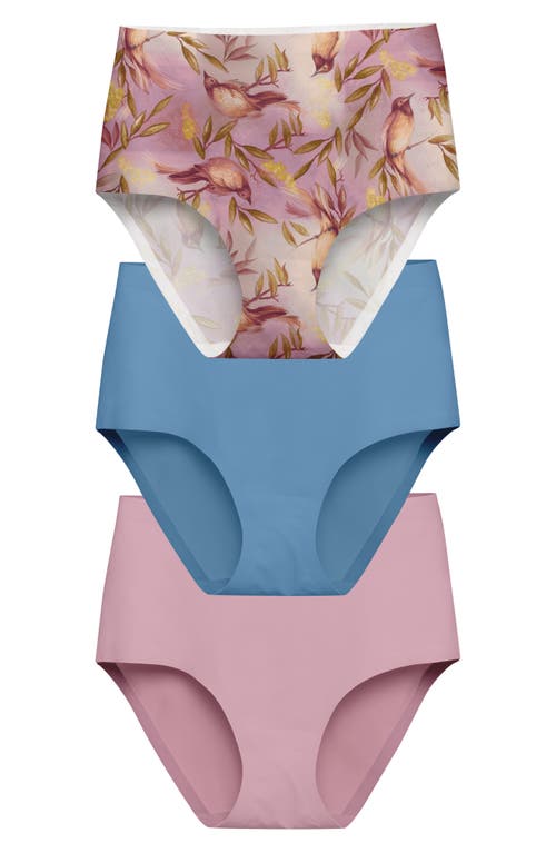 Eby Assorted 3-pack High Waist Panties In Multi