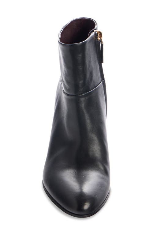 Chloé Eve 85 Heeled Leather Ankle Boots In Black