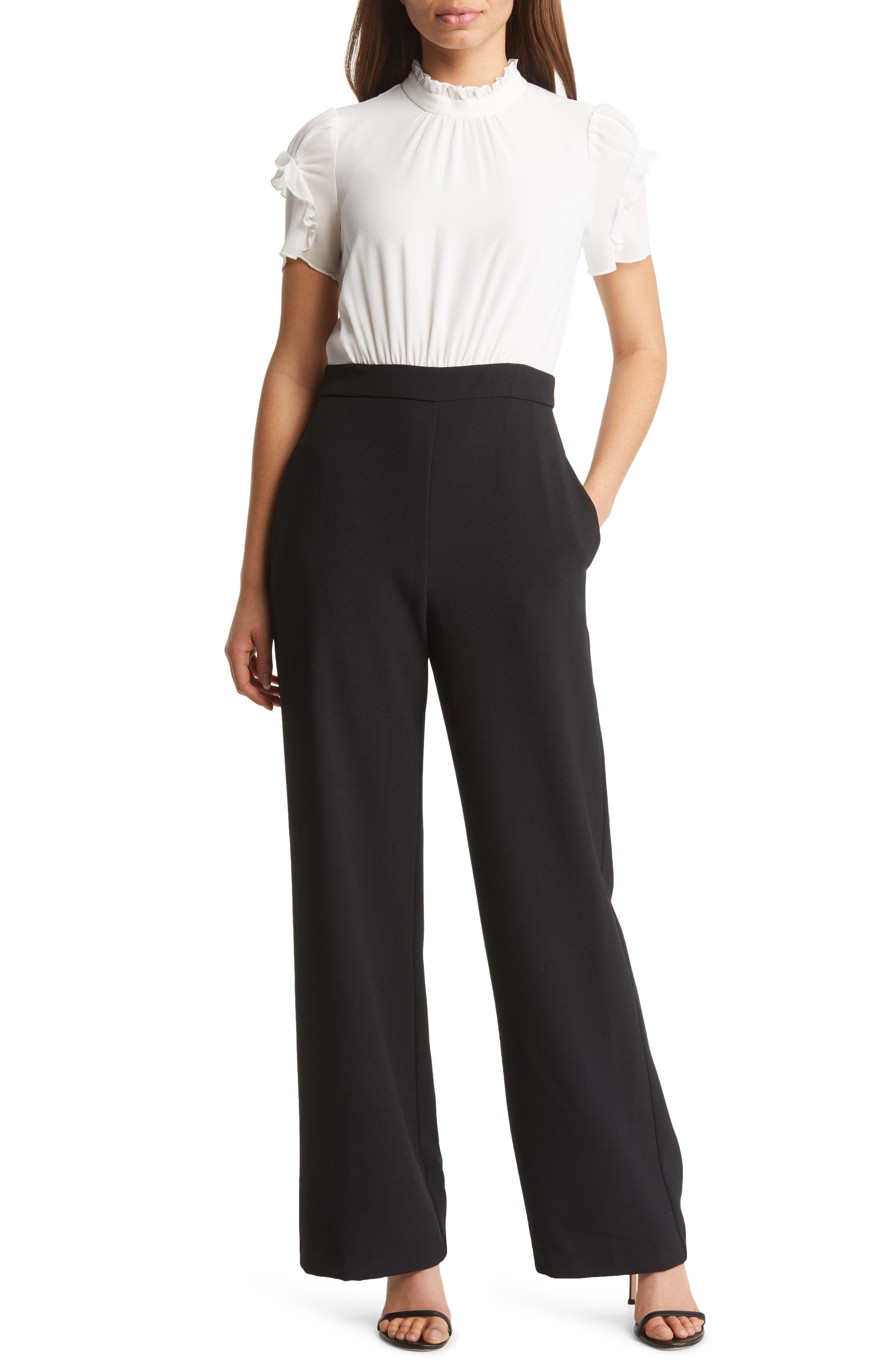 black vince camuto jumpsuit