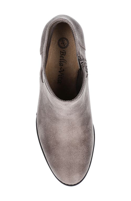 Shop Bella Vita Twyla Bootie In Grey