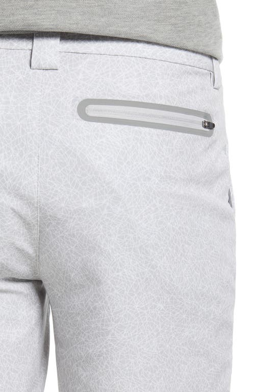 Shop Cutter & Buck Bainbridge Sport Constellation Performance Shorts In Solitaire/white