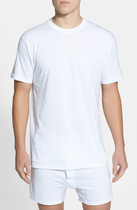 Regular Fit 4-Pack Supima® Cotton T-Shirts