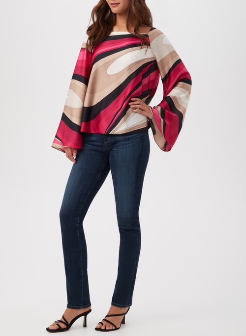 Trina Turk Torie Top In Fairy Fuchsia In Fairy Fuchsia Multi