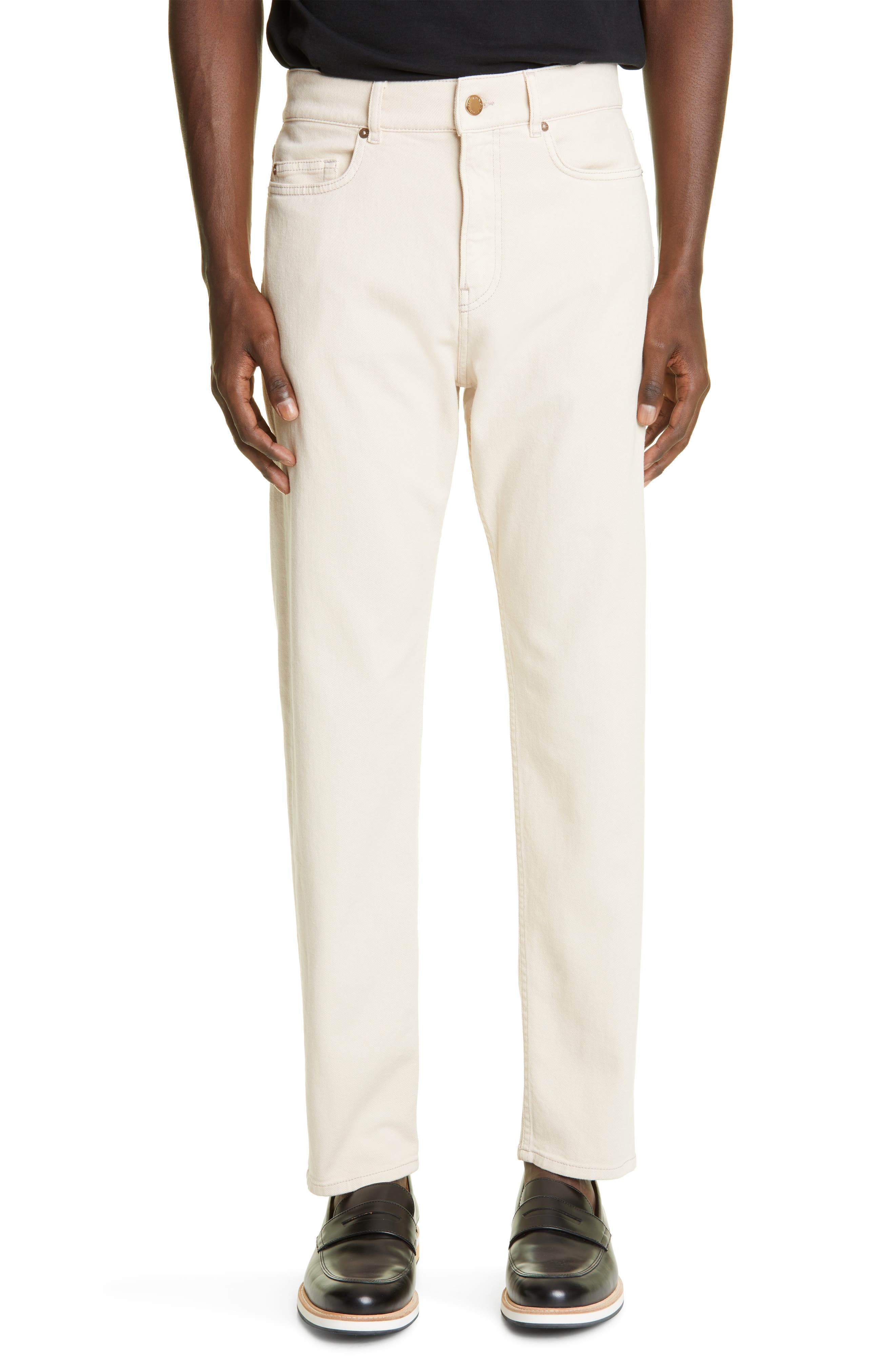 mens ivory jeans