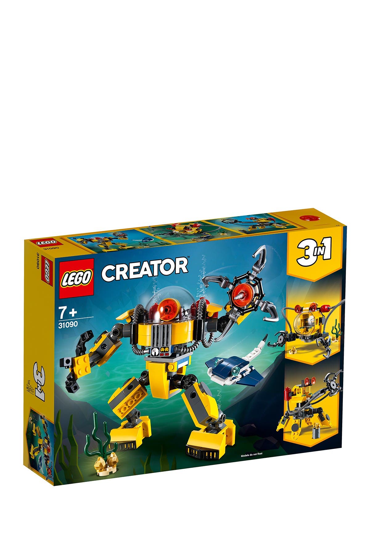 3 in 1 lego robot