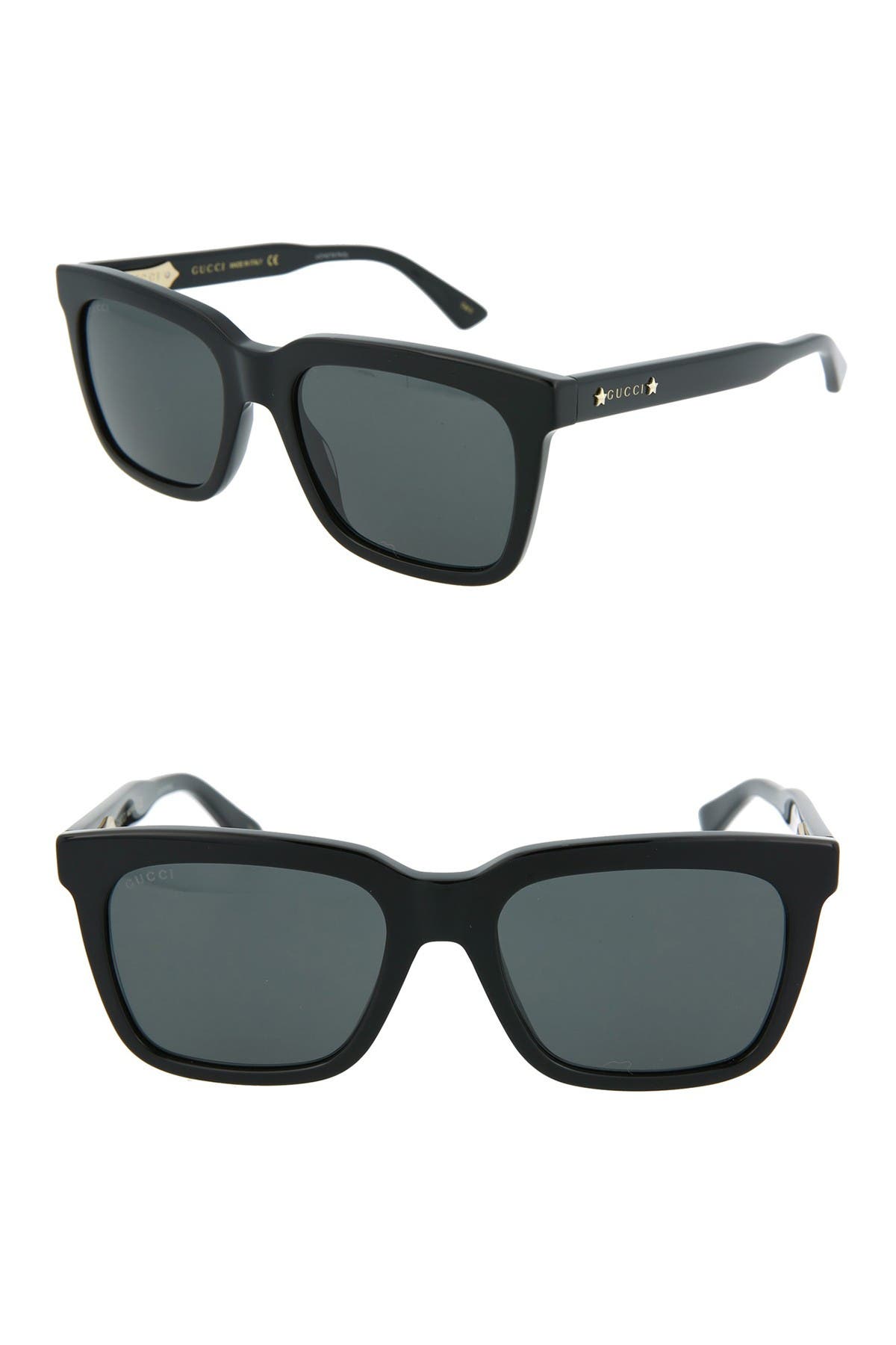 53mm square sunglasses gucci