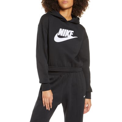 Nike Sportswear Logo Patch Cotton Blend Hoodie
