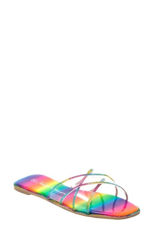 Shop Ninety Union Atlanta Slide Sandal In Multi