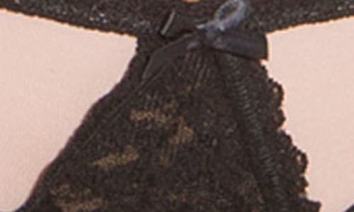 Hanky Panky After Midnight Crotchless Bikini Lingerie 252112 In Neutral