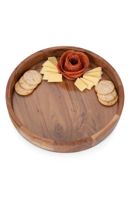 Picnic Time Barista Serving Tray In Brown