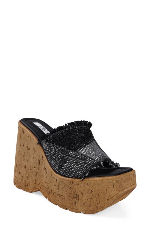 ZIGI Yulixa Wedge Platform Sandal Denim at Nordstrom,