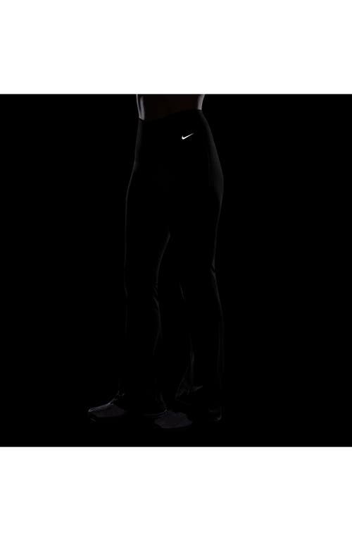 Nike Dri-fit Flare Leggings In Black/black
