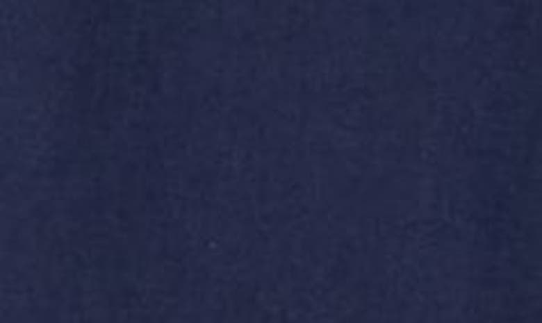 14th & Union Linen Blend Trim Fit Shorts In Navy Maritime