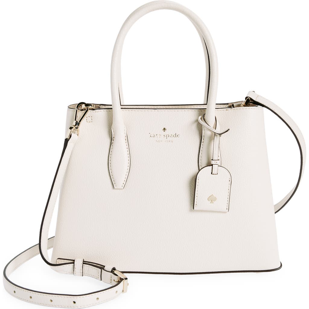Kate Spade New York Eva Small Zip Satchel In Parchment.