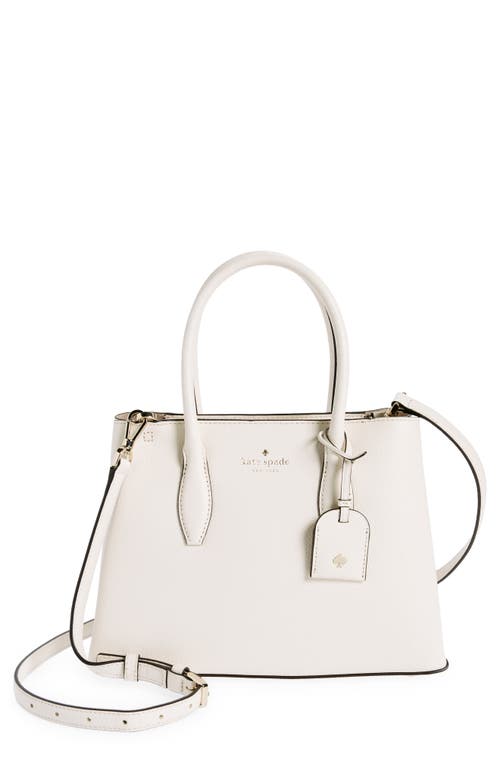 Shop Kate Spade New York Eva Small Zip Satchel In Parchment.