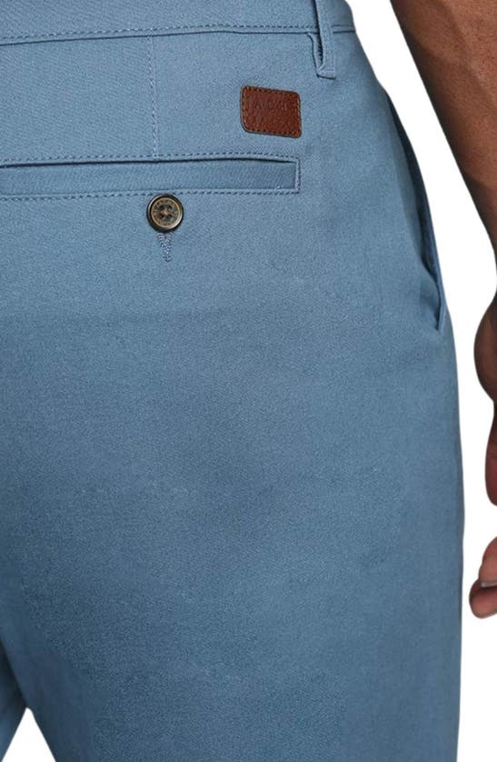 Jachs Stretch Twill Chino Shorts In Blue