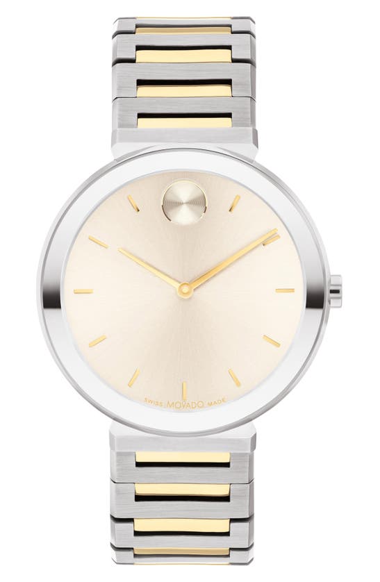 Movado Women's Bold Horizon Twotone Stainless Steel Watch In Neutral