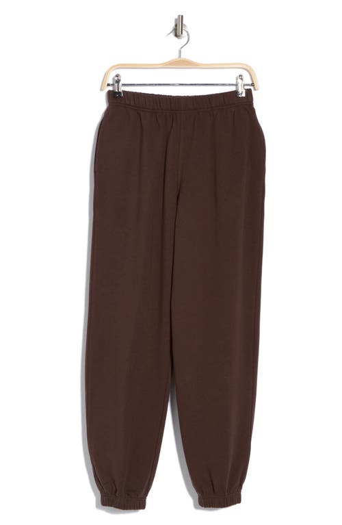 Abound Fleece Sweatpants In Brown Coffee