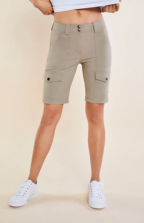 Shop Anatomie Apiedi Cargo Shorts In Khaki