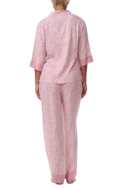 Shop Splendid Print Pajamas In Floralvineshdw