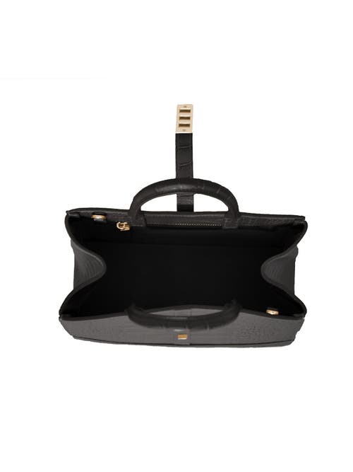 Teddy Blake Lola Croco 10" In Black