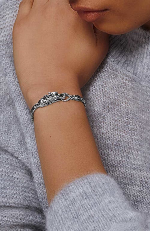 Shop John Hardy Legends Naga Bracelet In Silver