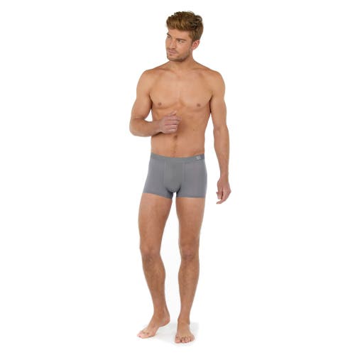 Hom H-fresh Comfort Boxer Brief In Grey
