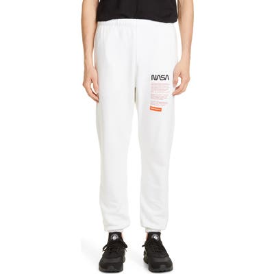 Heron Preston Nasa Slim Fit Embroidered Sweatpants