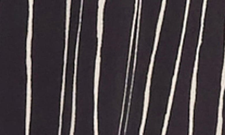 Shop Karen Kane Ruffle Stripe Tie Neck Sleeveless Top In Print