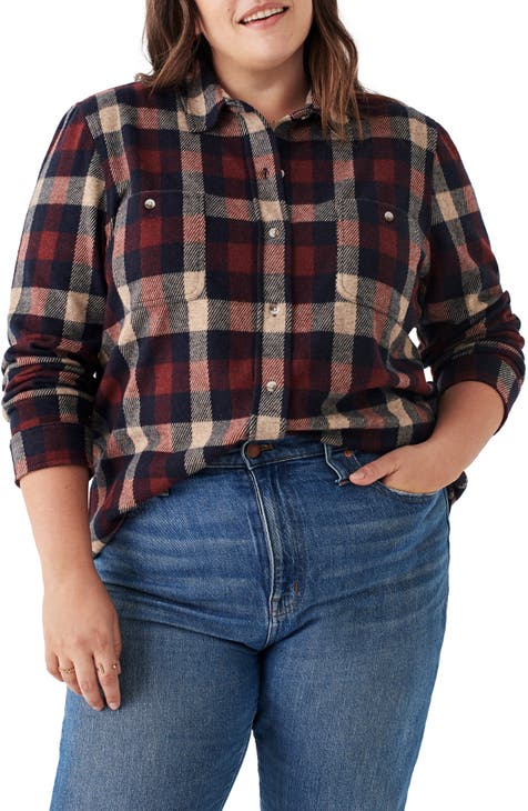 Legend Plaid Flannel Button-Up Shirt