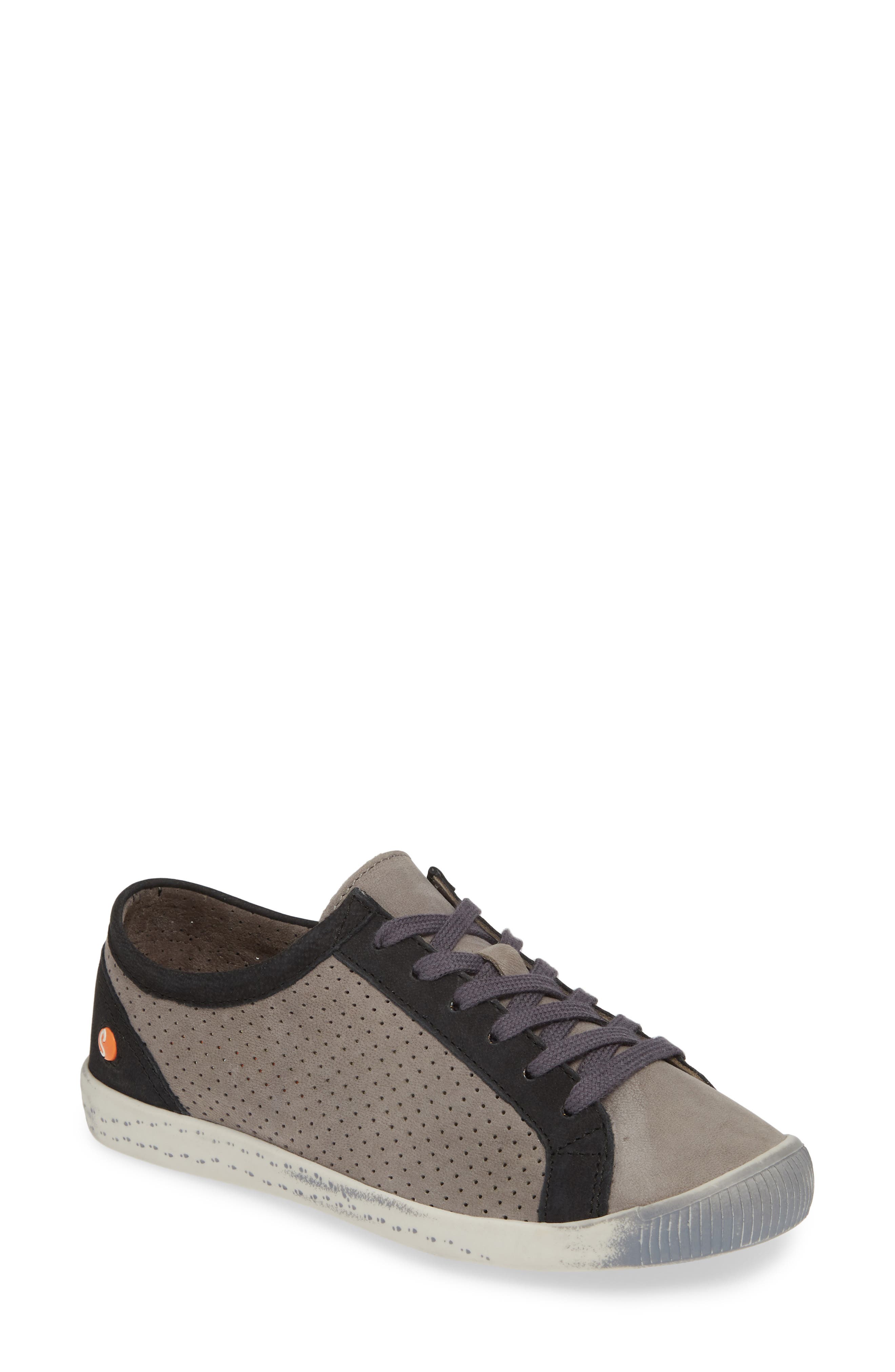 Softinos By Fly London Fly London Ica Sneaker In 032 Grey/black Cupid