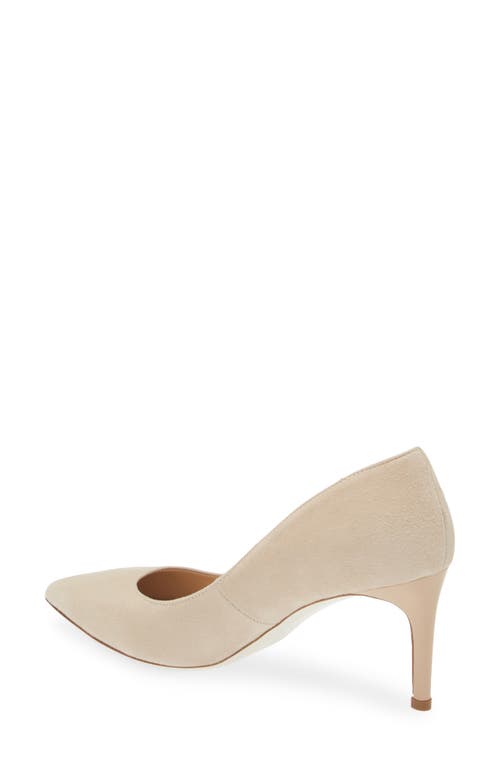 Ron White Cindy Pointed Toe Pump In Light Beige