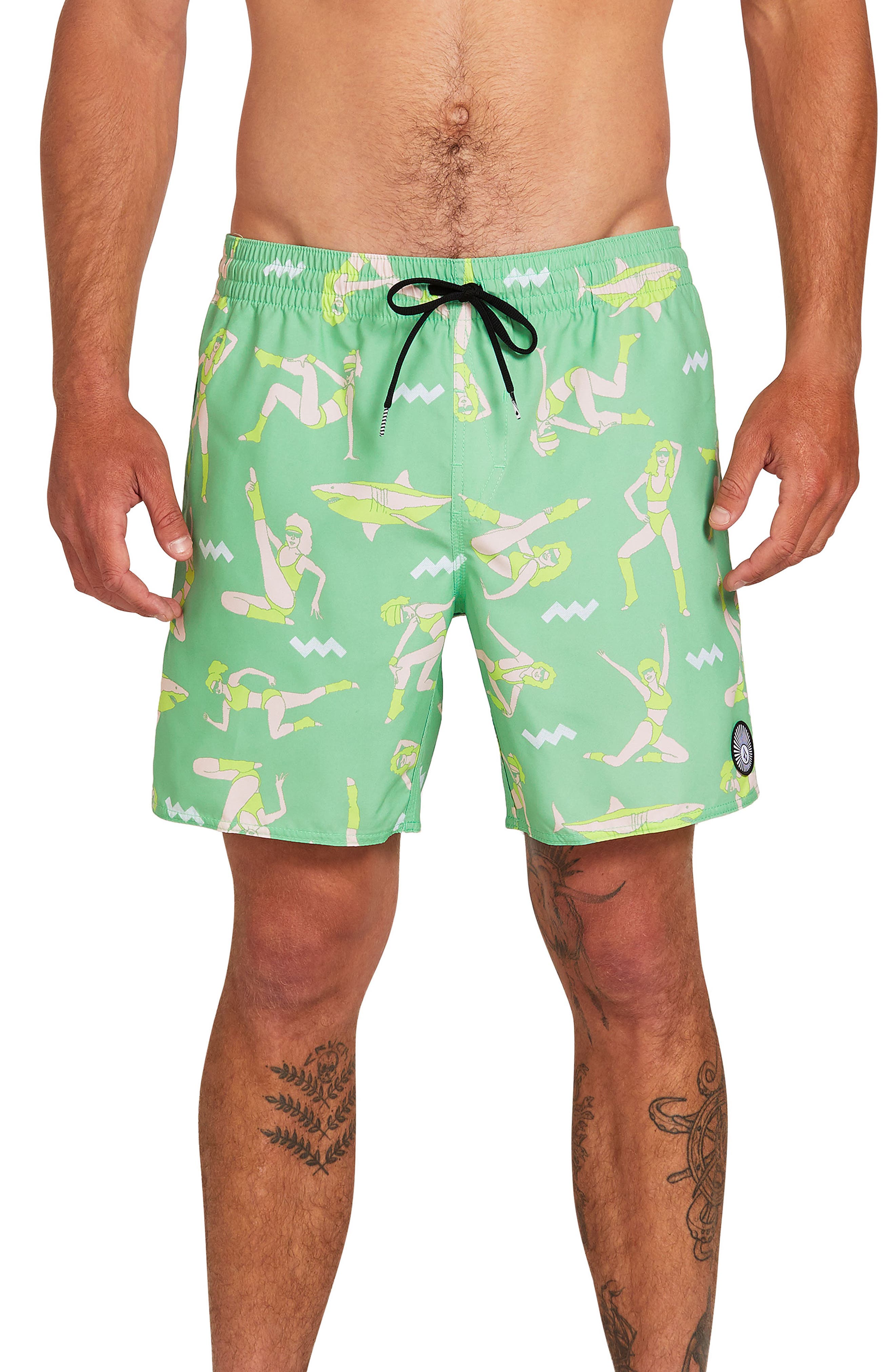 mens volcom board shorts